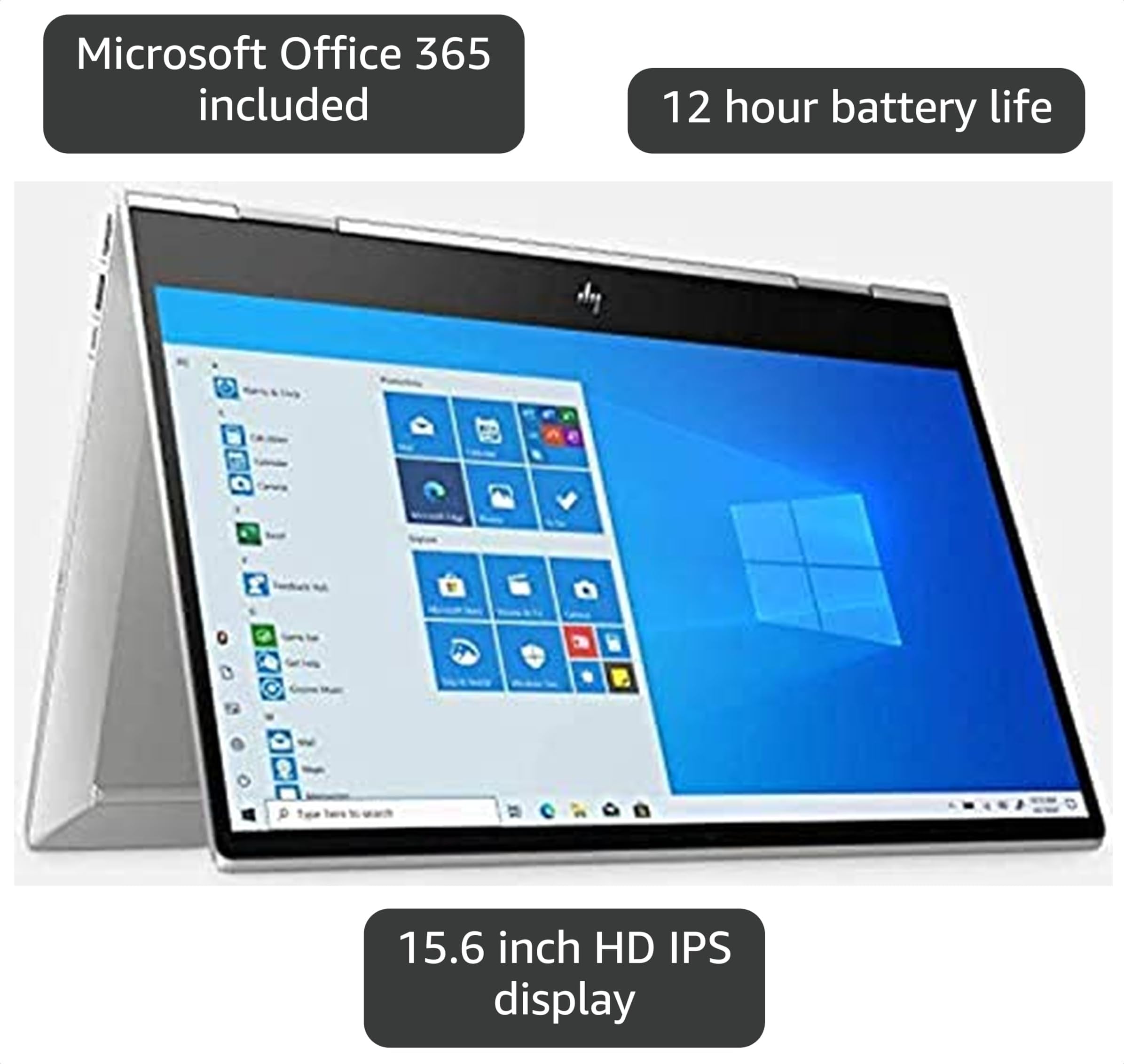 Amazon.com: HP 2020 Envy x360 Convertible 15.6-inch Full HD